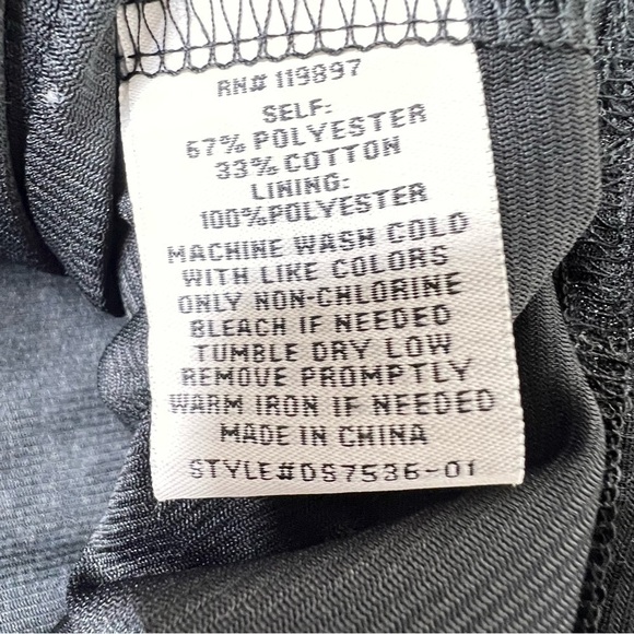 NWT EVEREVE Collective Concepts Anna Striped Knit Dress Black White Size M - Picture 15 of 16